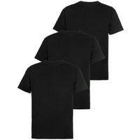 FRUIT OF THE LOOM T-Shirt (Packung, 3 tlg.), mit