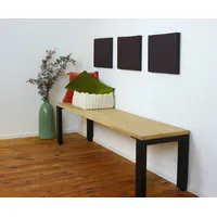 Lycce Wandkissen 40 x 30 cm Braun