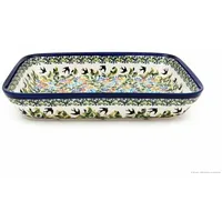 BUNZLAUER KERAMIK Auflaufform Bunzlauer Keramik 1,7L Auflaufform eckig 29,5x22,5x4,5cm