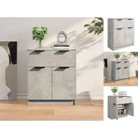 VidaXL Sideboard Betongrau 60x30x70 cm Holzwerkstoff
