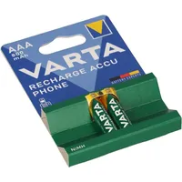 Varta 2x Akku AAA 1,2V 800mAh kompatibel Telefon AEG