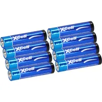 XCell 8x XCell LR03 Micro Super Alkaline Batterie AAA