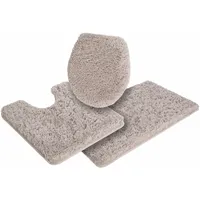 Möve Superwuschel Beige 3-tlg. Set 40 x 40 cm