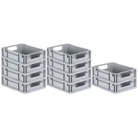 Proregal 10x Eurobox NextGen Economy | Griffe offen |HxBxT
