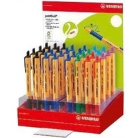 Stabilo Druckkugelschreiber pointball, 32er Karton-Display