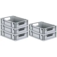 Proregal 5x Eurobox NextGen Economy | Griffe offen |HxBxT