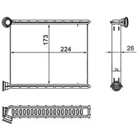 Mahle Wärmetauscher Innenraumheizung