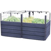 GARANTIA Hochbeet Ergo Quadro 2L TurboPlus Stone