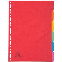 Exacompta 89H Trennblatt Karton Mehrfarbig