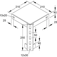 Niedax Klemmadapter KWAE 200