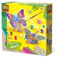 SES Creative 14035 Holzschmetterlinge dekorieren - Inspired by nature,
