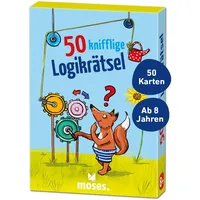 Moses moses. 50 knifflige Logikrätsel – lustiges Rätselspiel mit