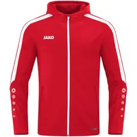 Jako Power Kapuzenjacke Kinder 100 rot 128