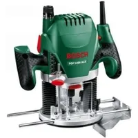 Bosch DIY Oberfräse POF 1400 ACE, Absaugadapter, Gabelschlüssel, Kopierhülse,