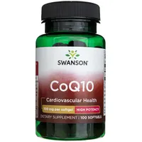 Swanson Coenzym Q10 100 mg 100 Weichkapseln - Hohe
