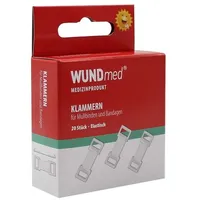 Wundmed Axisis KLAMMERN f.Mulbinden+Bandagen Verbandsmaterial