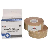 Nasara Original Kinesiology Tape, 2 Rollen, 2.5 cm x