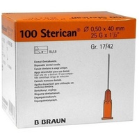 B. Braun Sterican Dentalkan.Luer 0,5X40 100 Stück