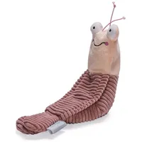 Beeztees Katzenspielzeug Wurm interaktiv für Katzen, rosa, 26x8x6 cm