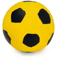 Beeztees Fußball 8,5 cm Schwarz Gelb