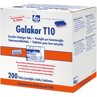 Dr. Becher Galakor T10 Geschirrreiniger Tabs 200