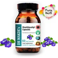 DR WAKDE's Shankhpushpi Kapseln (Convolvulus pluricaulis) 60 Vegi Caps