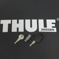 Thule Ersatzschlüssel +Schloß Stahl N151 für Dachträger Boxen Fahrradträger