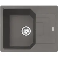 Franke Urban UBG 611-62 links Einbau Granit steingrau Excenterbetätigung
