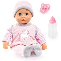 Bayer Design 93824CF Baby 38 cm, Rosa, Grau