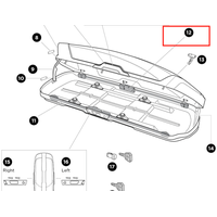 Thule LockBar 2016 1600 mm Left