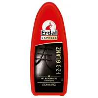 Erdal 1-2-3 Glanz schwarz, für Glattleder, mit Bienenwachs