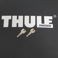 Thule Ersatzschlüssel Stahl N237 für Dachträger Boxen Fahrradhalter Heckträger