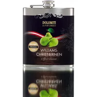 Dolomiti Alpenfeinkost DOLOMITI Flachmann Williams-Schnaps