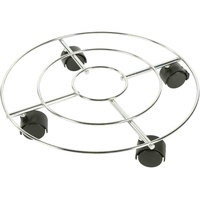 Siena Garden Pflanzenroller Chrom silber