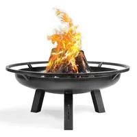 Cook King Feuerschale „PORTO“ 100 cm aus Naturstahl für