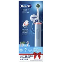 Oral-B PRO 3 3700 Blu Erwachsener Rotierende-vibrierende Zahnbürste Blau