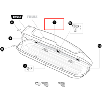 Thule LockBar 2018, 1640 mm