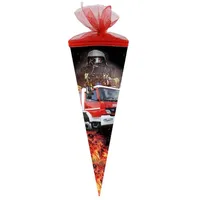 NESTLER Schultüte Feuerwehr 35 cm, rund, SCHULE Einschulung NEU
