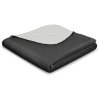 Biederlack Wohndecke BASIC anthr,-silber - bunt