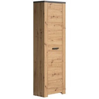 Trendteam Garderobenschrank DAMARIS (BHT 62x199x35 cm) - braun