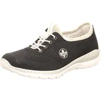 Rieker Damen Frühjahr/Sommer L32N0 Sneaker, blau, pazifik/pazifik/silverflower 14) -