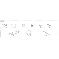 Thule Assy.Bag 4th-Bike Adapt VC Adapter, Sport, Mehrfarbig (Mehrfarbig),