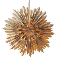 Star Trading Dekostern Ice, Papier, ohne Fassung beige