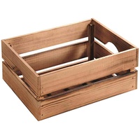 KESPER Holzkiste Kiefer geflammt 15 cm x 20 cm