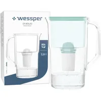 Wessper Wasserfilterkanne grün 2,8 L
