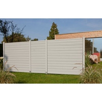 Kiehn-Holz Dichtzaun 3-tlg., LxH: 486x180 cm, mit 4 Pfosten