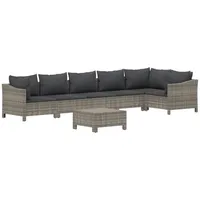 VidaXL Modell 48 Loungeset grau
