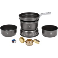 Trangia 35-5 UL/BL Sturmkocher mit Antihaft-Geschirr, Spiritus, schwarz