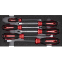 Gedore R22150014 Schraubendrehersatz PZ+SL 2/6 CT-Modul 6-teilig