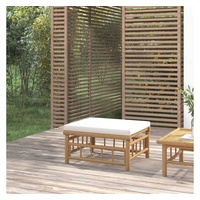 VidaXL Gartenhocker 65 x 30 x 30 cm cremeweiß